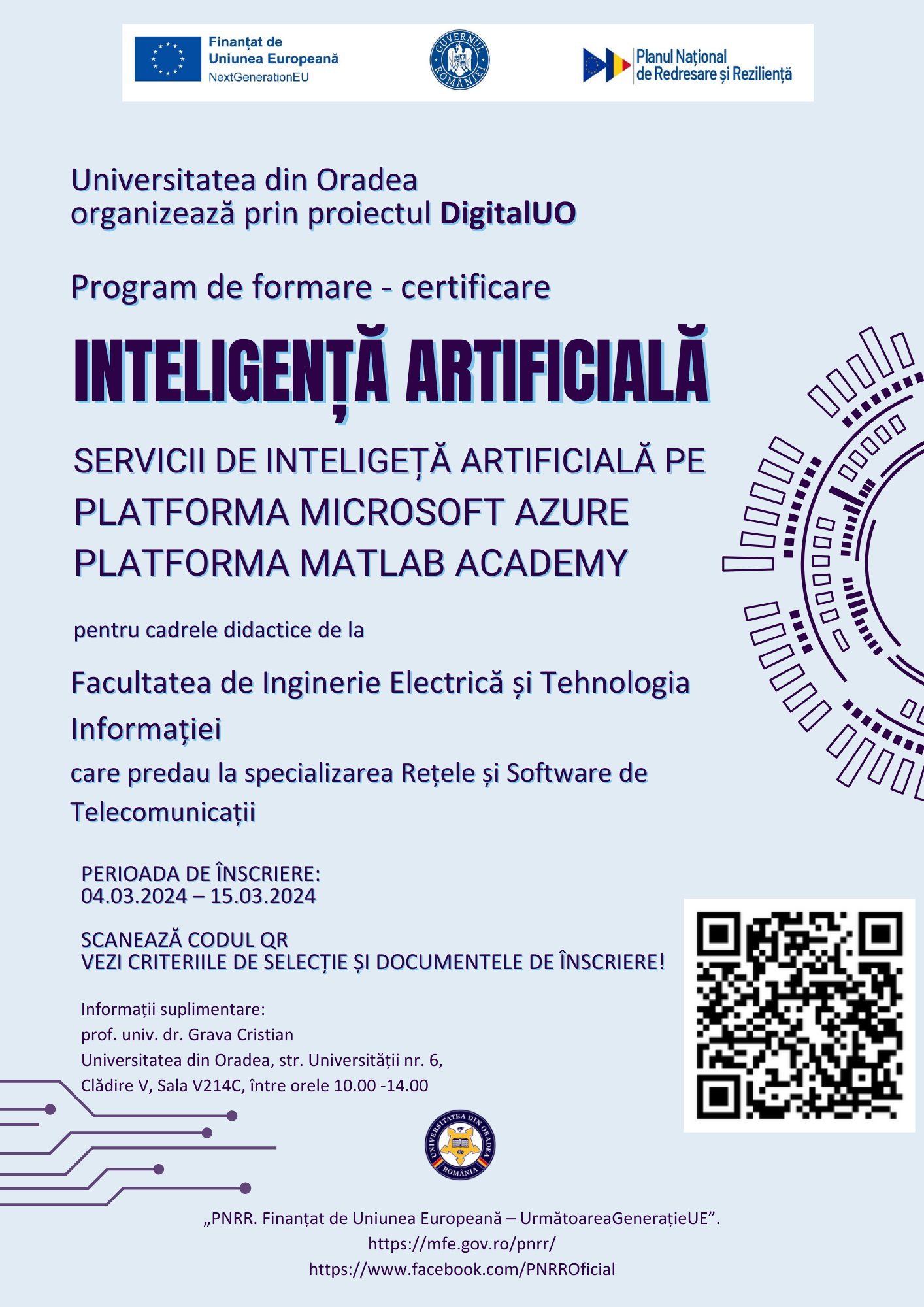 D DigitalUO Flyer Inteligenta articifiala prof. Grava cadre didactice