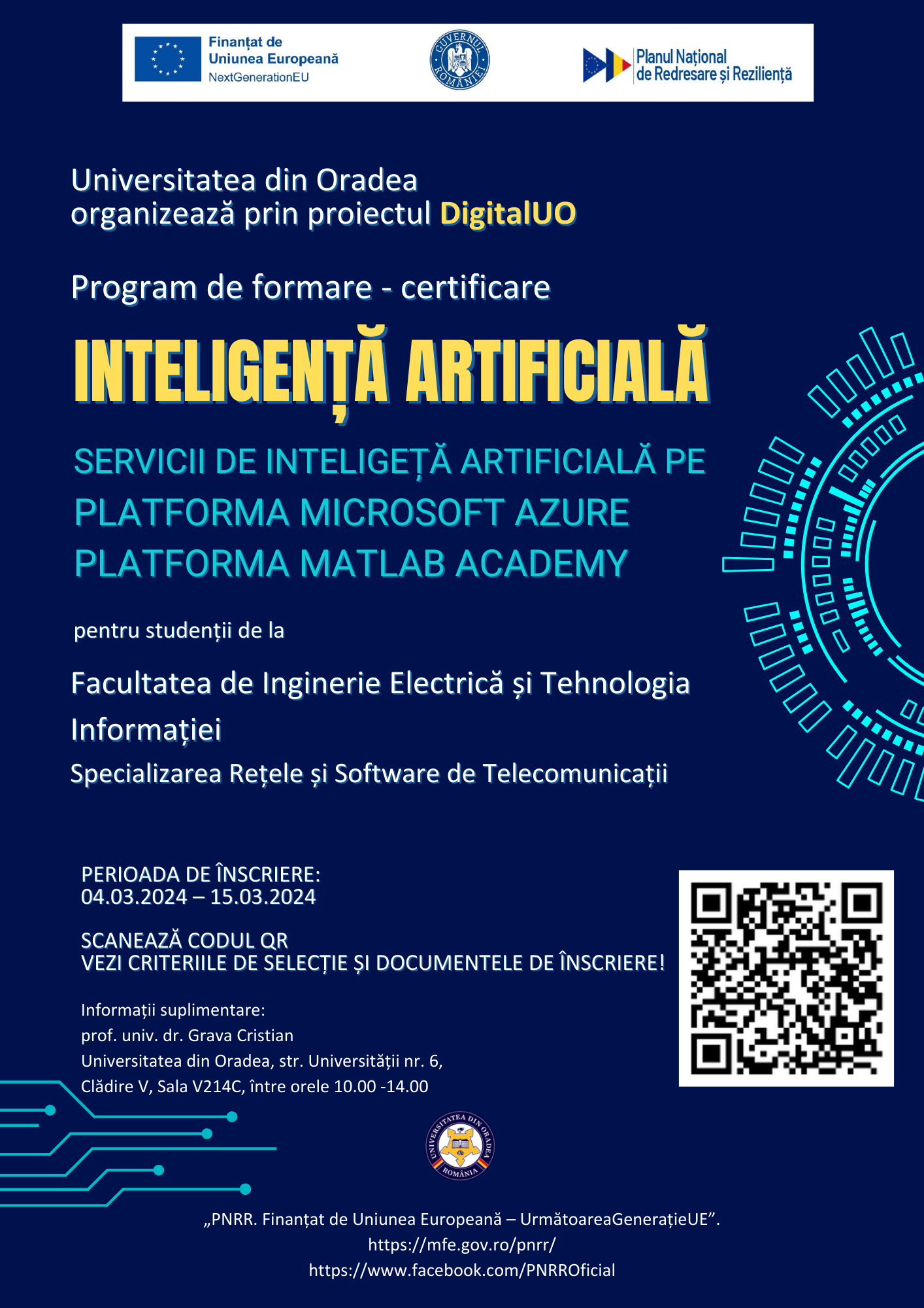 S DigitalUO Flyer Inteligenta articifiala prof. Grava